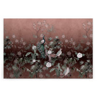 Leinwandbild peacockisland1 Floral 120cm x 80 cm
