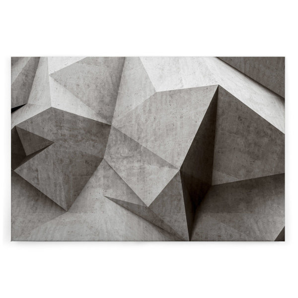 Leinwandbild boulder1 Beton 120cm x 80 cm