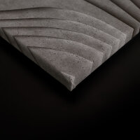 Leinwandbild canyon1 Beton 120cm x 80 cm