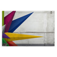 Leinwandbild 3DStar Beton 90cm x 60 cm