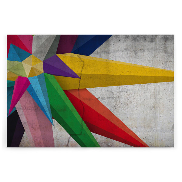 Leinwandbild UsedStar2 Beton 90cm x 60 cm