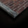 Leinwandbild BrickRed Steintapeten 120cm x 80 cm