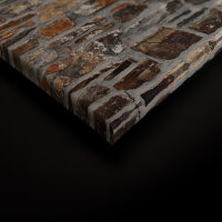 Leinwandbild Naturstein2 Steinoptik 120cm x 80 cm