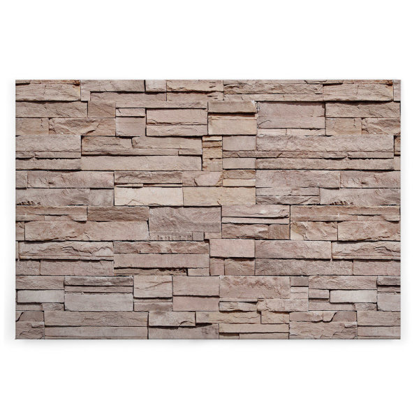 Leinwandbild Naturstein3 Steinoptik 120cm x 80 cm