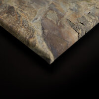 Leinwandbild Gesteinswand1 Steinoptik 120cm x 80 cm