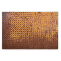 Leinwandbild RostigePlatte Rostoptik 90cm x 60 cm