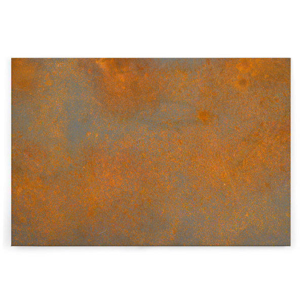 Leinwandbild rostigeWand Rostoptik 120cm x 80 cm