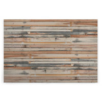 Leinwandbild Holzbrettbunt Holzoptik 120cm x 80 cm