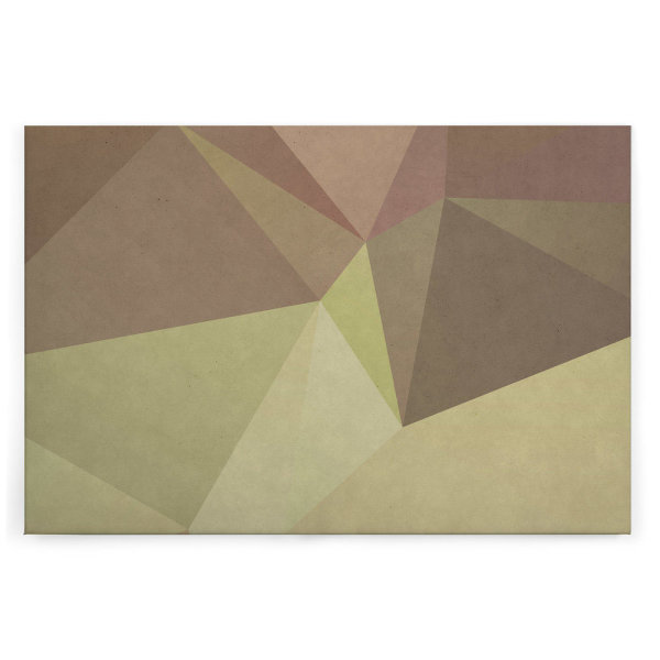 Leinwandbild polygonal1 Grafik 90cm x 60 cm