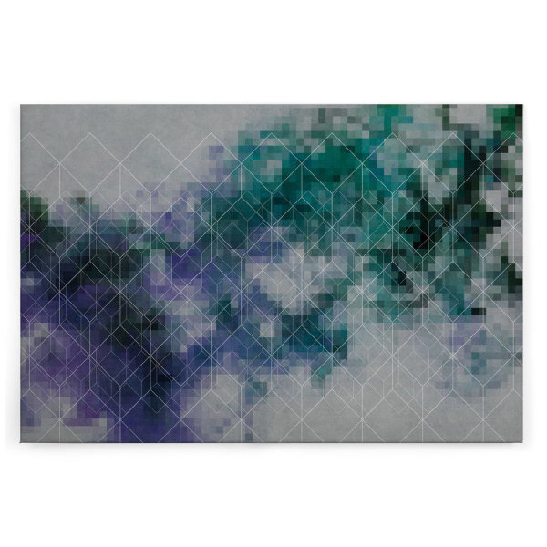 Leinwandbild colourNetwork2 Grafik 90cm x 60 cm