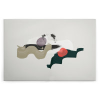 Leinwandbild Wonder Punkte 120cm x 80 cm