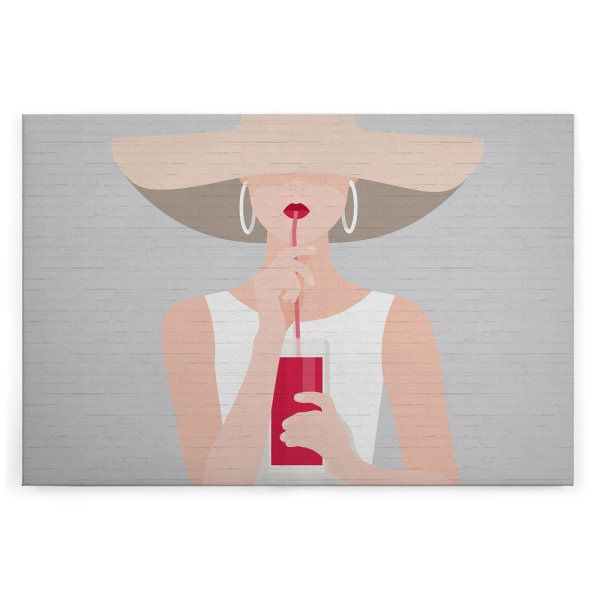 Leinwandbild Audrey1 Person 90cm x 60 cm
