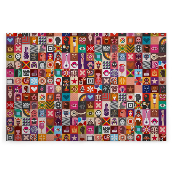Leinwandbild comeasYouAre1 Kunst 90cm x 60 cm