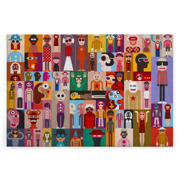 Leinwandbild comeasYouAre2 Kunst 120cm x 80 cm