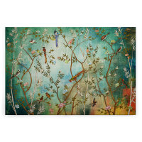 Leinwandbild Paradise1 Natur 90cm x 60 cm