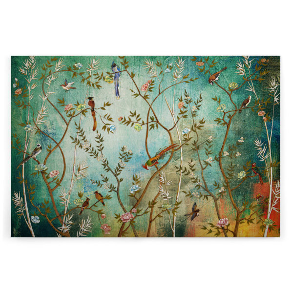 Leinwandbild Paradise1 Natur 120cm x 80 cm