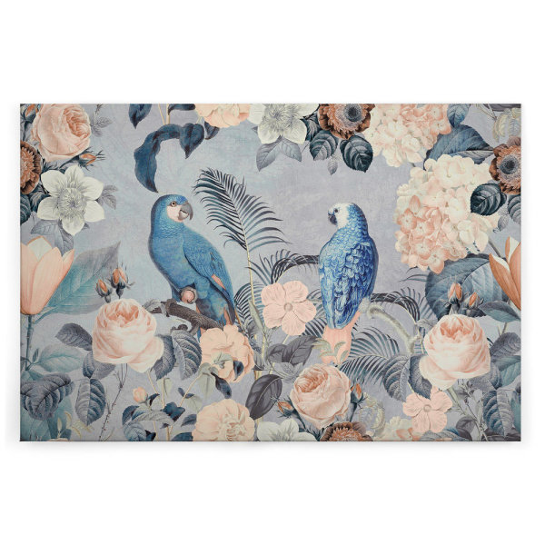 Leinwandbild JungleRendezv1 Floral 120cm x 80 cm