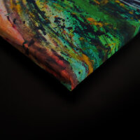 Leinwandbild Parrot Kunst 120cm x 80 cm