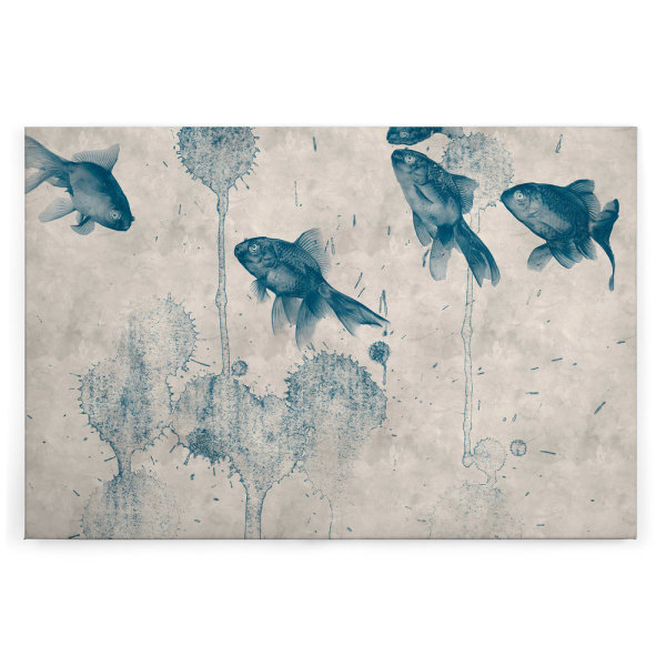 Leinwandbild pond1 Kunst 120cm x 80 cm