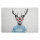 Leinwandbild ModernDeer1 Tiere 90cm x 60 cm