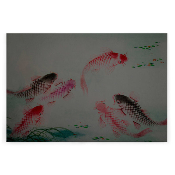 Leinwandbild dancingkois1 Tiere 120cm x 80 cm
