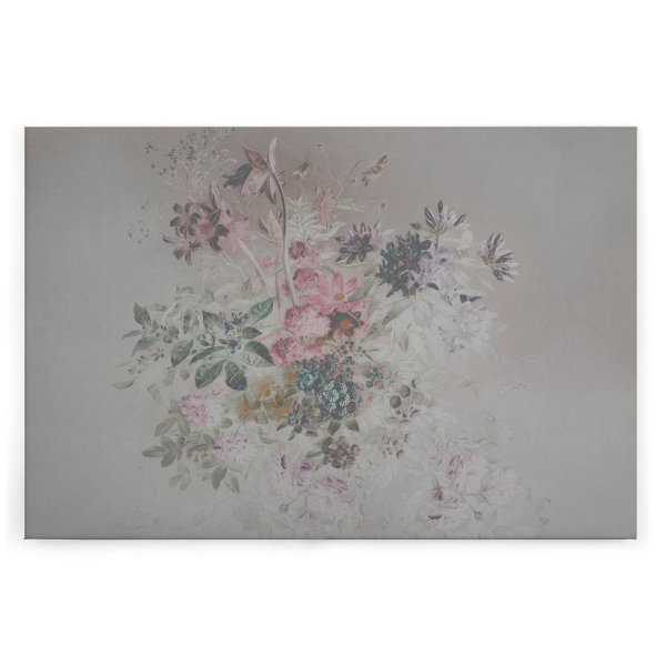 Leinwandbild bouquetPastel1 Blumen 90cm x 60 cm