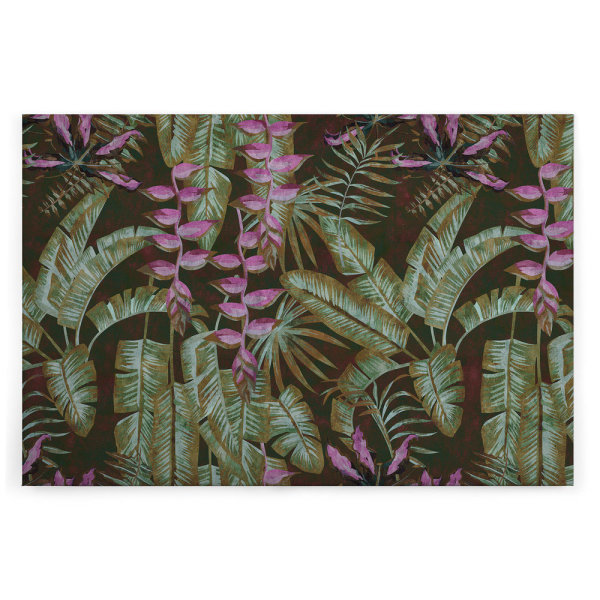 Leinwandbild tropicana1 Blumen 90cm x 60 cm