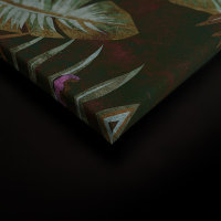 Leinwandbild tropicana1 Blumen 120cm x 80 cm