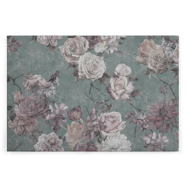 Leinwandbild sleepingBeaut2 Blumen 90cm x 60 cm