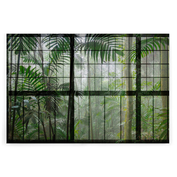 Leinwandbild rainforest1 Dschungel 120cm x 80 cm