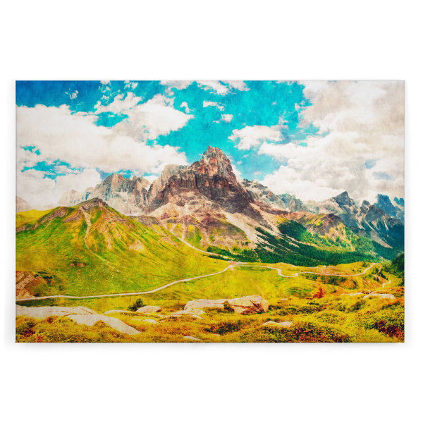 Leinwandbild dolomiti1 Berge 120cm x 80 cm