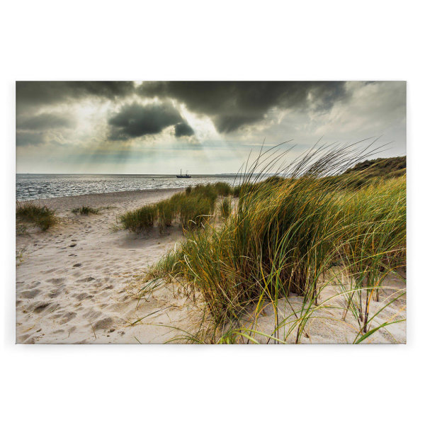Leinwandbild DüneaufSylt Strand 120cm x 80 cm
