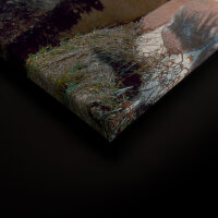 Leinwandbild Palmenstrand Meer 120cm x 80 cm