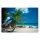 Leinwandbild Palmenstrand Meer 120cm x 80 cm