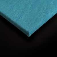 Leinwandbild StegzurInsel Meer 90cm x 60 cm