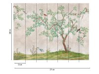 The Wall Wallpaper 7-teilig 3,71 m x 2,80 m