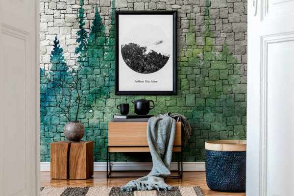 The Wall Wallpaper 7-teilig 3,71 m x 2,80 m