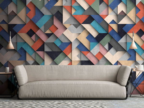 The Wall Wallpaper 7-teilig 3,71 m x 2,80 m