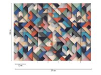 The Wall Wallpaper 7-teilig 3,71 m x 2,80 m