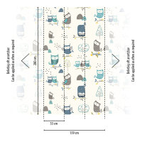 The Wall II Panel 3-teilig 2,80 m x 1,59 m