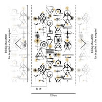 The Wall II Panel 3-teilig 2,80 m x 1,59 m