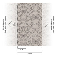 The Wall II Panel 3-teilig 2,80 m x 1,59 m