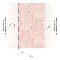 The Wall II Panel 3-teilig 2,80 m x 1,59 m