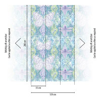 The Wall II Panel 3-teilig 2,80 m x 1,59 m