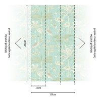 The Wall II Panel 3-teilig 2,80 m x 1,59 m