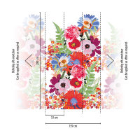 The Wall II Panel 3-teilig 2,80 m x 1,59 m