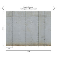 The Wall II Panel 7-teilig 2,80 m  x 3,71 m