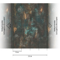 The Wall II Panel 4-teilig  2,80 m x 2,12 m