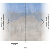 The Wall II Panel 4-teilig 2,80 m x 2,12 m