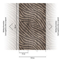 The Wall II Panel 3-teilig 2,80 m x 1,59 m